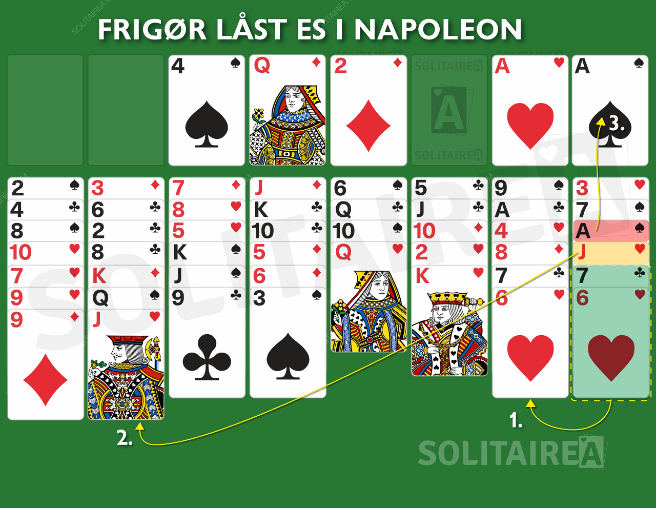 Napoleon Kabale Advanceret - Befri et fanget Es!