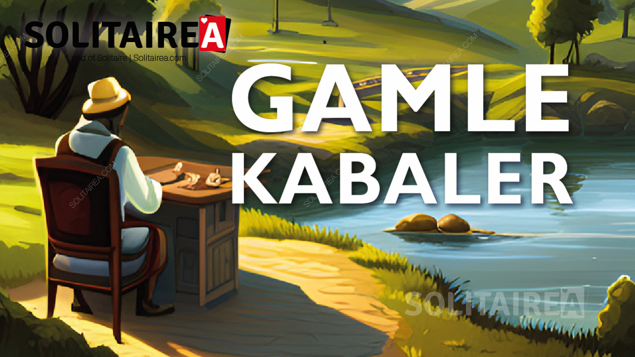 Spil klassisk Kabale og fordyb dig i det originale kortspil